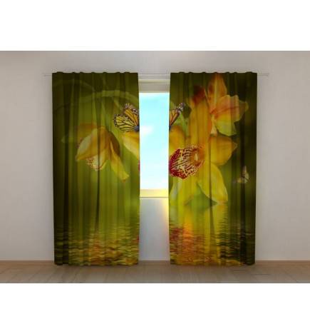 1,00 € Carpa personalizada - Con orquídeas en el lago dorado