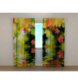 1,00 € Cortina personalizada - Floral en el lago