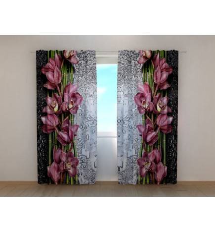 1,00 € Personalisierter Vorhang - Blumen und Tau - ARREDALACASA