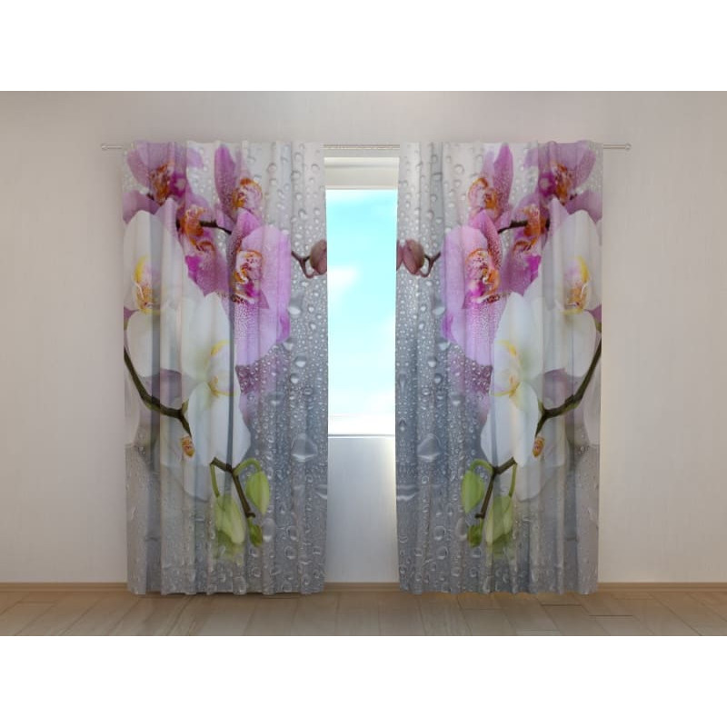 1,00 €Rideau personnalisé - Fleurs blanches et rosée 1,00 €Rideau personnalisé - Fleurs blanches et rosée