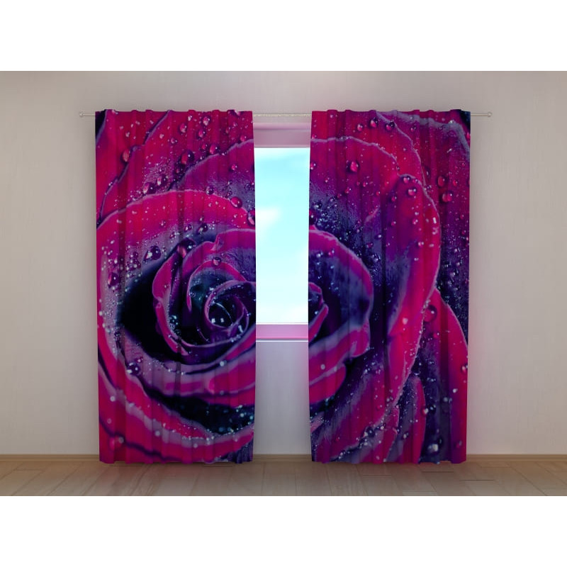 1,00 € Zavesa po meri - Vrtnica in rosa