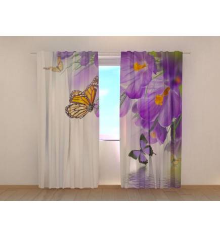 1,00 €Tente personnalisée - Avec fleurs de crocus au bord du lac