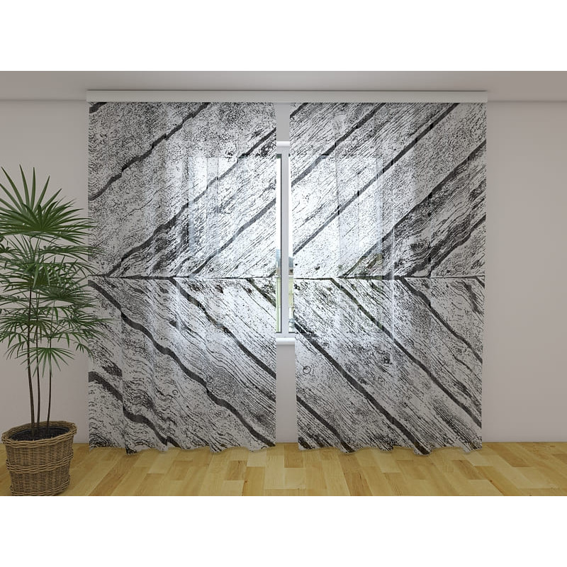 1,00 €Tenda personalizzata - in stile legno grigio