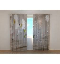 1,00 € Tellimustelk - beeži liiva ja orhideedega