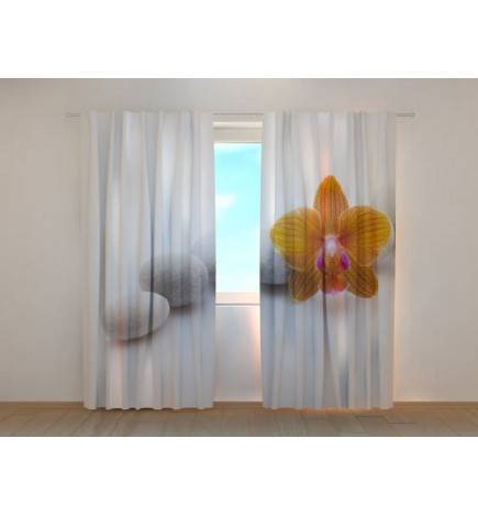 1,00 €Tente Personnalisée - Pierres et Orchidées Oranges