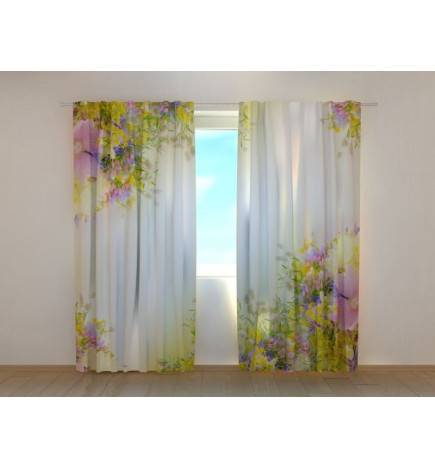 1,00 € Personalisierter Vorhang – Mit Sommer und bunten Blumen