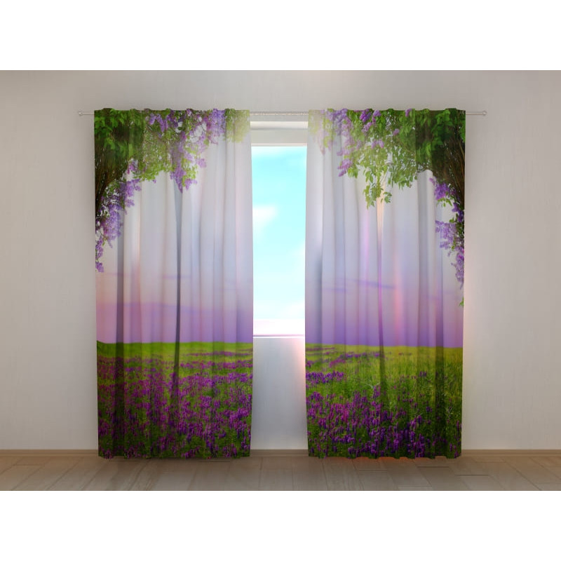 1,00 €Tenda Personalizada - Prado Verde e Flores Lavanda