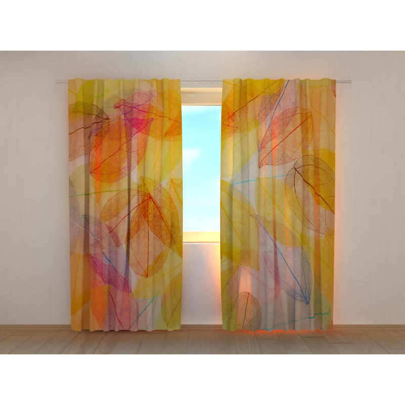 1,00 € Perdeau personalizat - Cu frunze maro