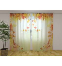 Rideau personnalisé - Automne avec feuilles
