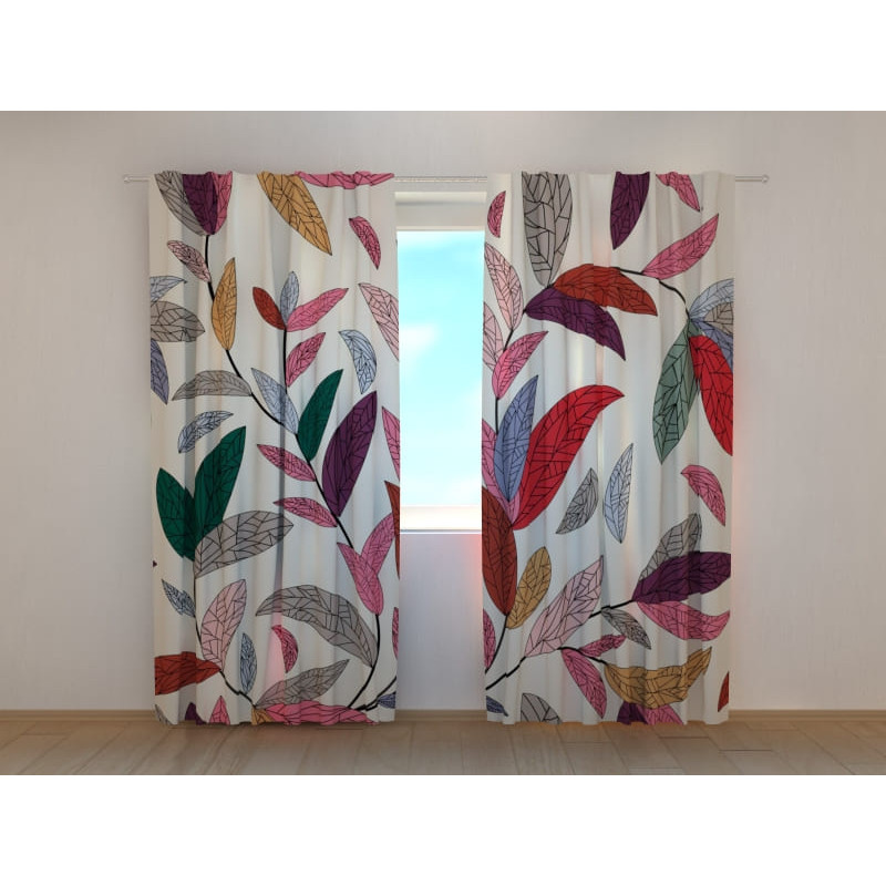 1,00 € Personalized curtain - With colored leaves 1,00 € Personalized curtain - With colored leaves