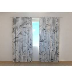 Custom curtain - With clear leaves