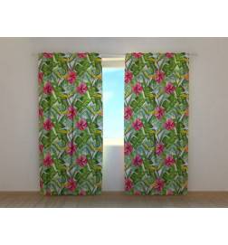 1,00 €Rideau Personnalisé - Feuilles et Fleurs de Sterlitia