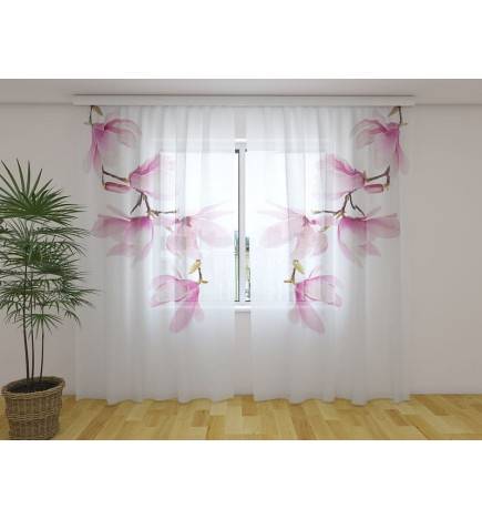 Tenda personalizzata - Magnolie in primavera