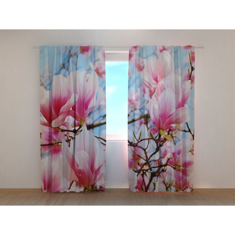 1,00 €Tenda personalizzata - Con un ramo di magnolie