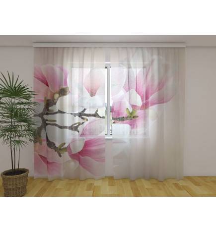Custom curtain - Pink Magnolias - HOME ARRANGEMENT