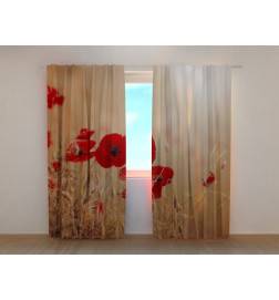 Custom tent - Wheatfield - With poppies