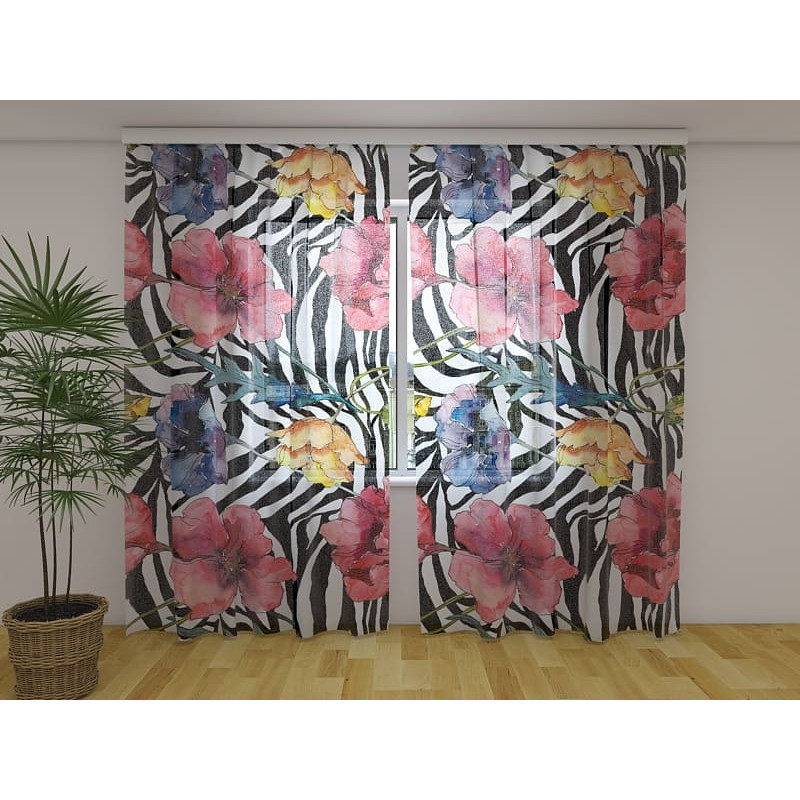 1,00 € Custom Curtain - Colorful Poppies 1,00 € Custom Curtain - Colorful Poppies