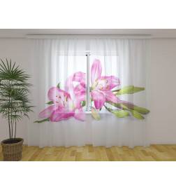 Personalized curtain - With the pink gli - ARREDALACASA