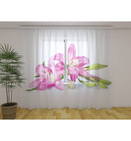 Personalized curtain - With the pink gli - ARREDALACASA