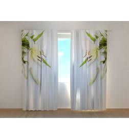 1,00 € Custom curtain - With white lilies