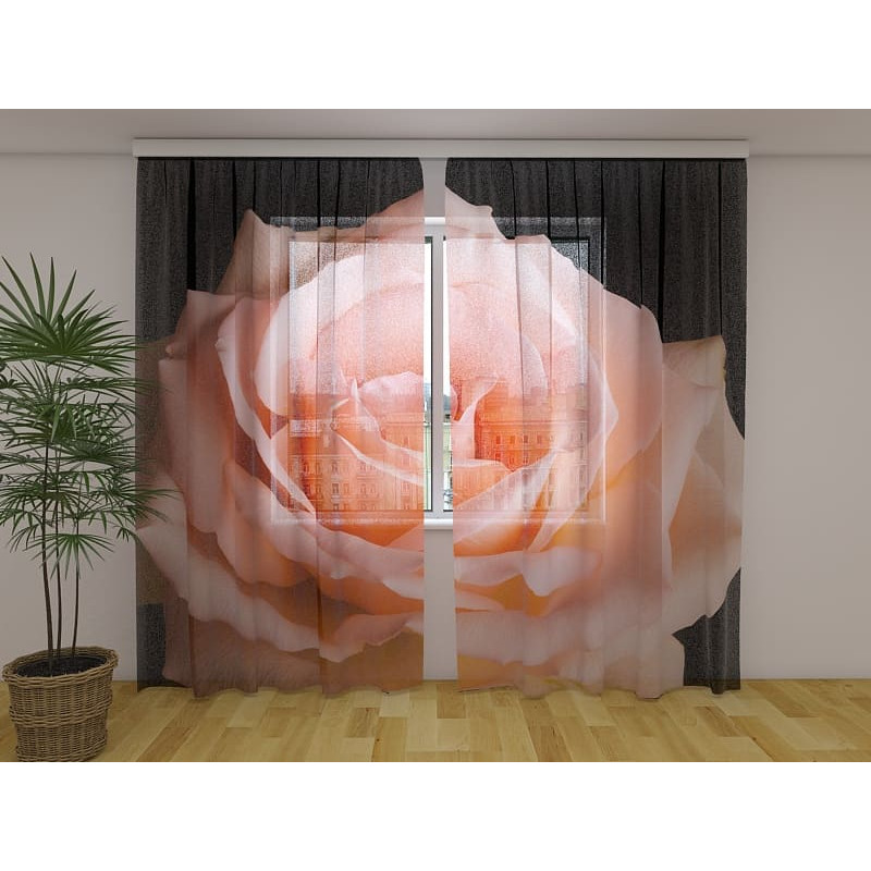 1,00 €Tenda personalizzata - La rosa notturna - ARREDALACASA