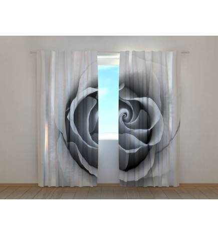 Custom curtain - The gray rose - ARREDALACASA