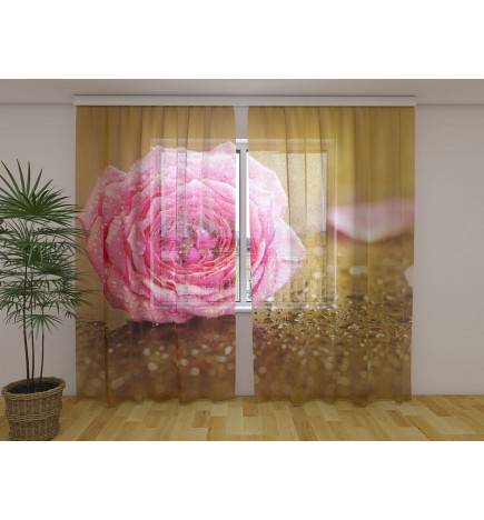 Personalized curtain - The rustic rose - ARREDALACASA