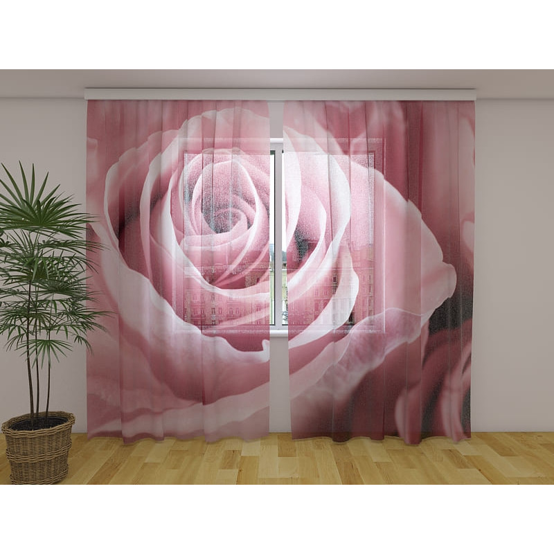 1,00 € Personalized curtain - The rose - ARREDALACASA