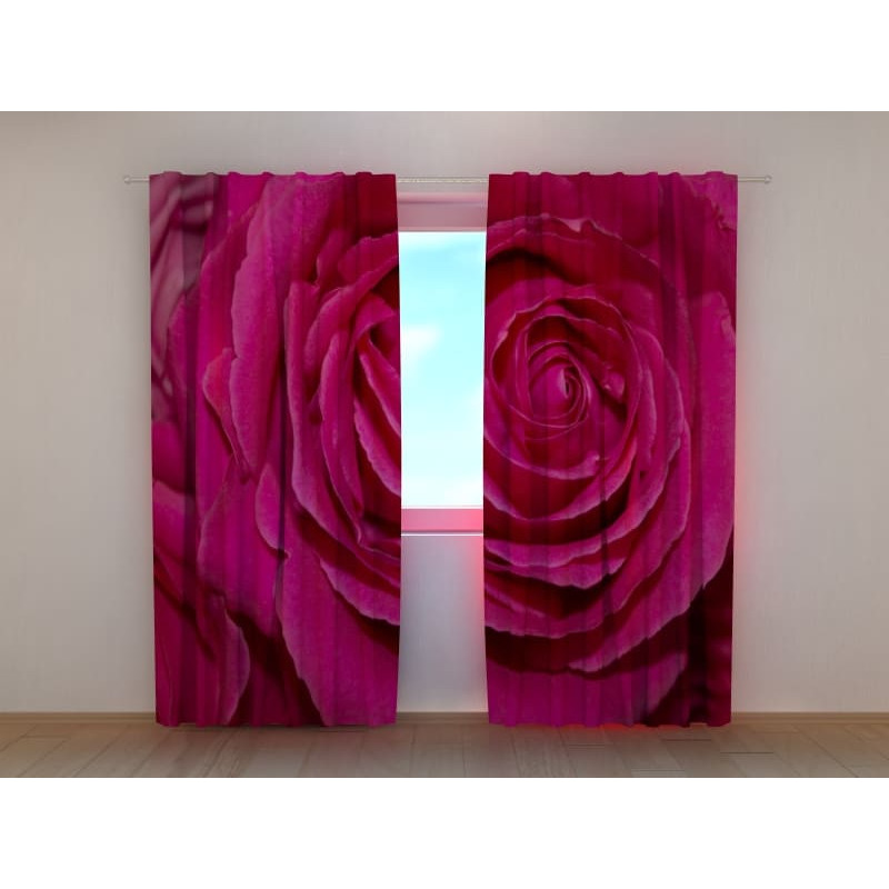 1,00 € Maßgeschneiderter Vorhang – Die purpurrote Rose
