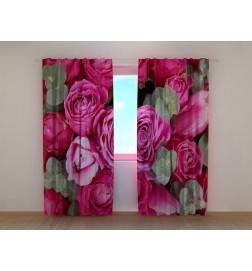 1,00 € Personalized curtain - The purple and pink roses