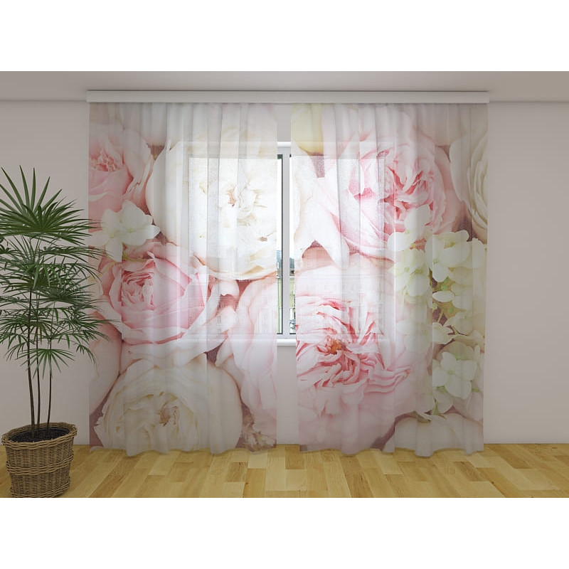 1,00 € Custom curtain - Summer roses