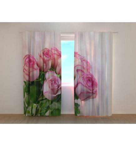 1,00 €Rideau personnalisé - Bouquet de roses - MEUBLER LA MAISON