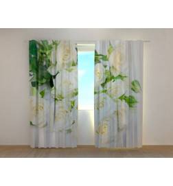 1,00 € Personalized curtain - Light roses - ARREDALACASA