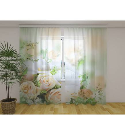 Personalized Curtain - The light and vintage roses