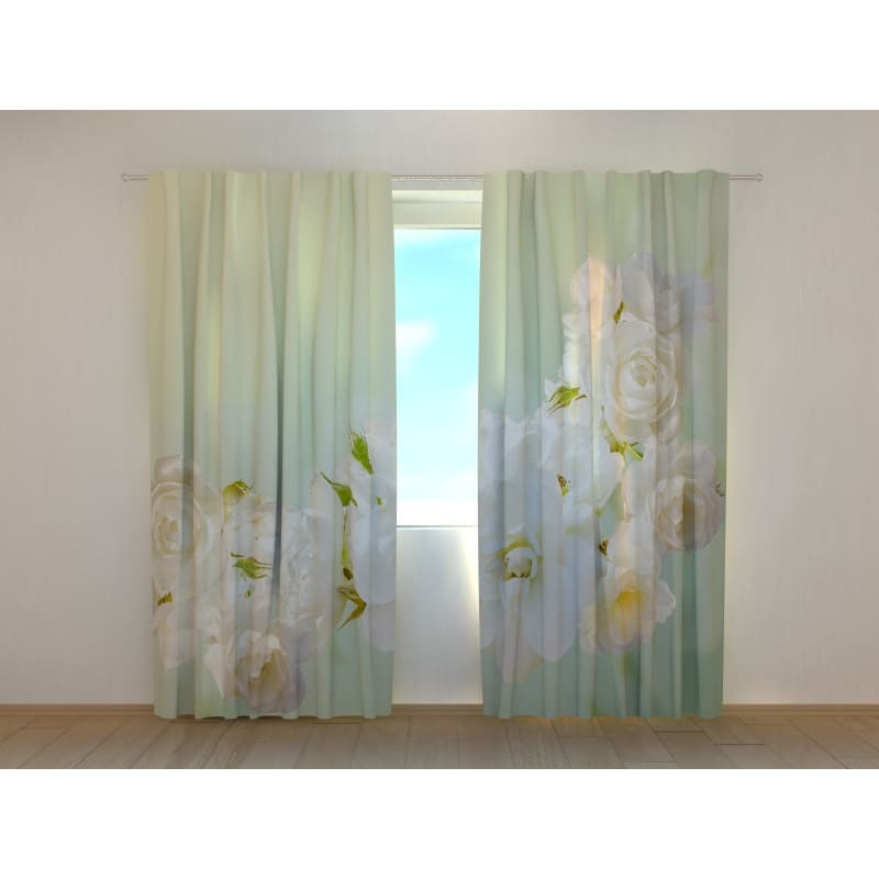 1,00 €Rideau personnalisé - Avec des roses apaisantes