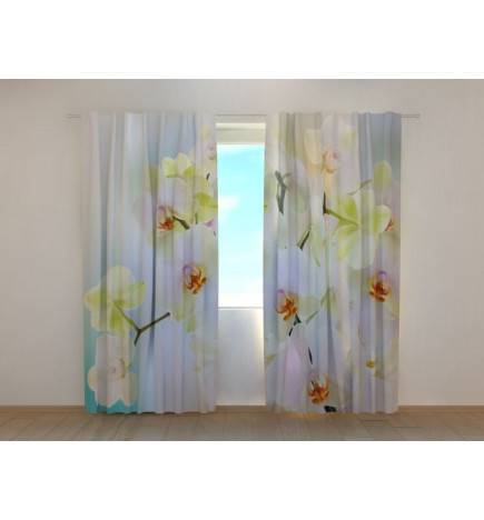 Tenda personalizzata - Con le orchidee artistiche