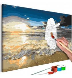 52,00 € DIY canvas painting - Blinding Sun