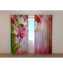 Custom Curtain - Luxury Orchids