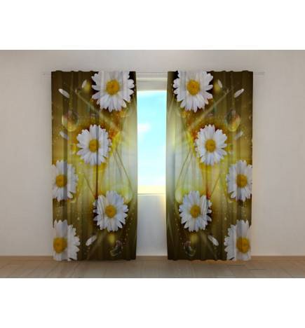 1,00 €Tenda personalizzata - Astratta con i fiori di camomilla