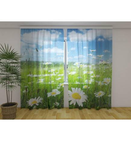 Tente personnalisée - Dans le pré aux fleurs de camomille