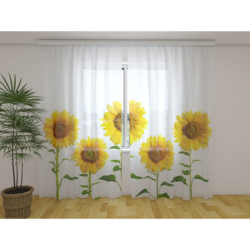 1,00 € Personalized awning - With lots of sunflowers