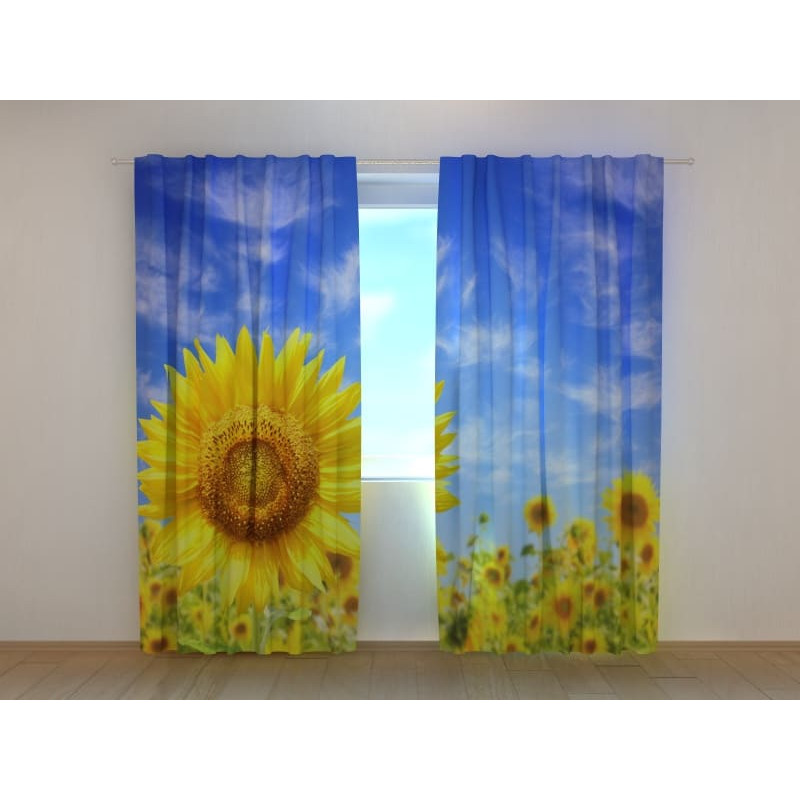 1,00 € Individueller Vorhang – mit Sommersonnenblumen 1,00 € Individueller Vorhang – mit Sommersonnenblumen