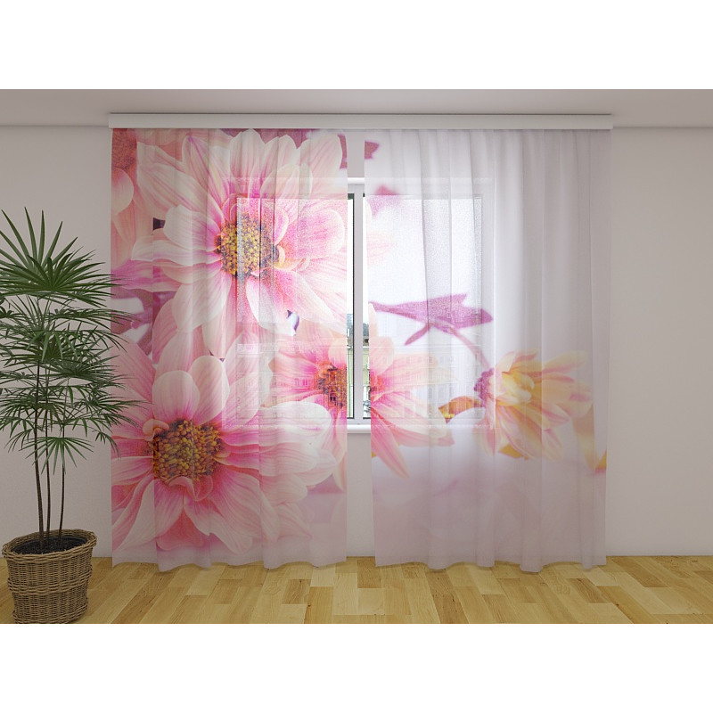 1,00 € Personalizēts aizkars - Gerberas ziedi - ARREDALACASA