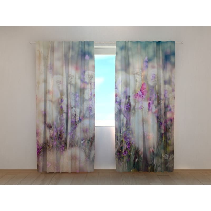 1,00 € Aangepaste tent - vlinders en wilde bloemen