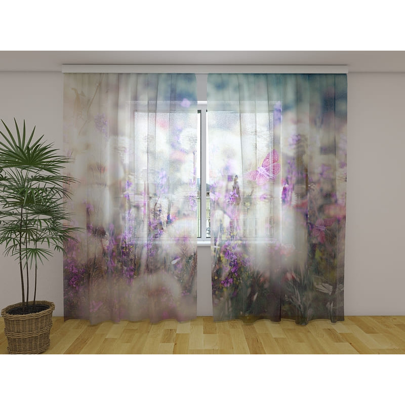 1,00 €Tenda personalizzata - Farfalle e fiori selvatici