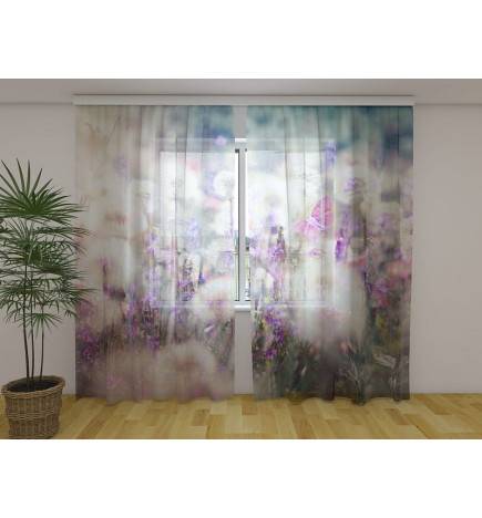 Cort personalizat - Fluturi și flori sălbatice