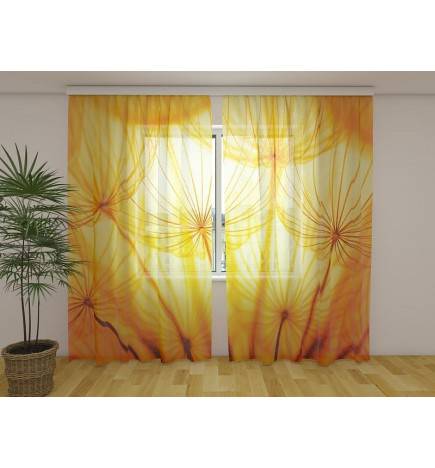 Tente personnalisée - avec des fleurs sauvages au soleil