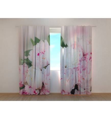 1,00 € Personalized Curtain - With light pink peonies