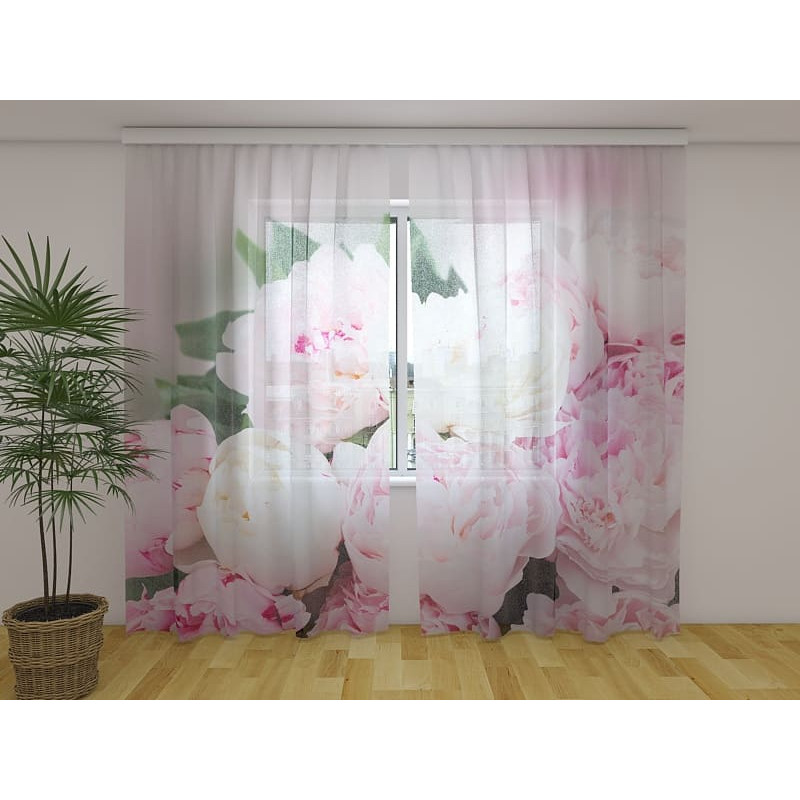 1,00 €Tenda personalizzata - Con le peonie rosa chiaro