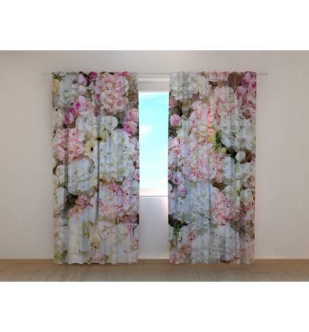 1,00 € Personalized Curtain - With lots of peonies